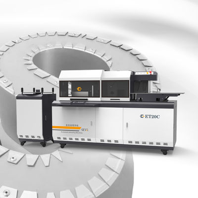 EJON ET20C Степень сгибания букв с помощью CNC для точного вырезания канала и вырезания фланца в виде V-notch