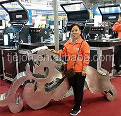 Акриловые рекламные знаки Машины для скрещивания букв с помощью CNC весом 200 кг.