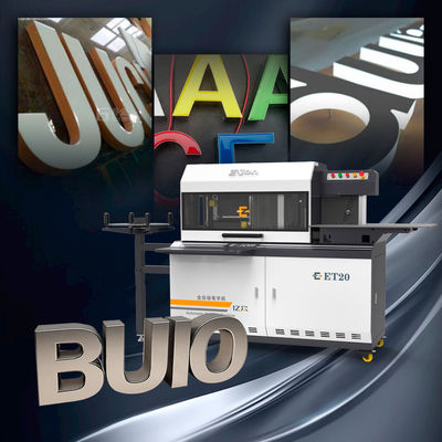 Мультифункциональная EJON ET20 Trimcap Strip Custom Iron Sign Bender Machine для 3D SS Letter