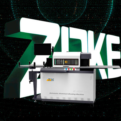 Рекламное решение EJON T16 CNC Алюминиевая канальная ленточная машина для изгиба мини-знаков
