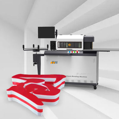 Рекламное решение EJON T16 CNC Алюминиевая канальная ленточная машина для изгиба мини-знаков