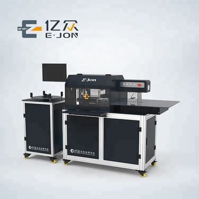 Свернутые 3D алюминиевые буквы с Ejon S13 CNC канал буквы изгибающей машины
