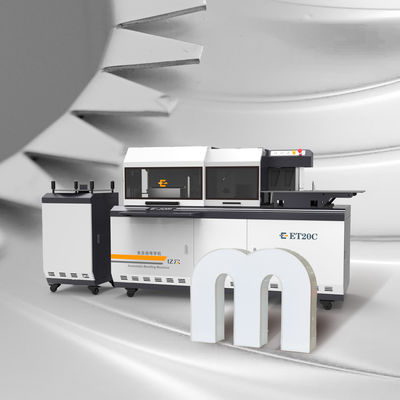 EJON ET20C Perfect Notch Automatic V-Cut 3D Channel Sign Machine для алюминиевой пластины