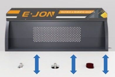 Рекламный знак EJON Логотип Внутреннее отверстие и внешний контурный край Автоматическая шлифовальная машина