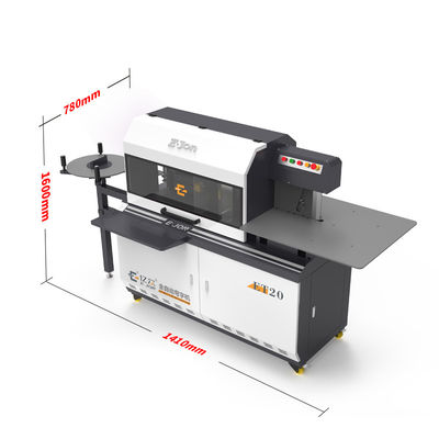 ET20 Все металлические листы неоновые знаки изготовление CNC канал письма изгибая машина для выбора