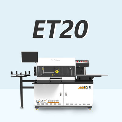 ET20 200MM Передняя и задняя слоты Trimcap Edgeed Aluminum Channelume Нержавеющая сталь Канал письмо изгибающая машина