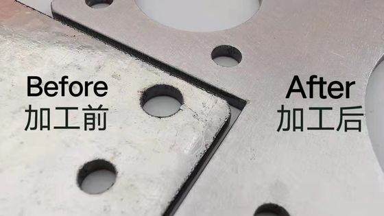 QC916 4 щетки Деббурринг Край Округляющая машина Автоматическая 50 Гц